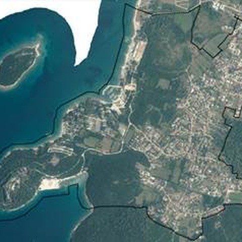 Prikaz obuhvata Urbanističkog plana uređenja „Štinjan“, izvor: ISPU, modul „ePlanovi editor“