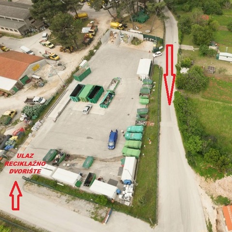 novi ulaz u reciklažno dvorište
