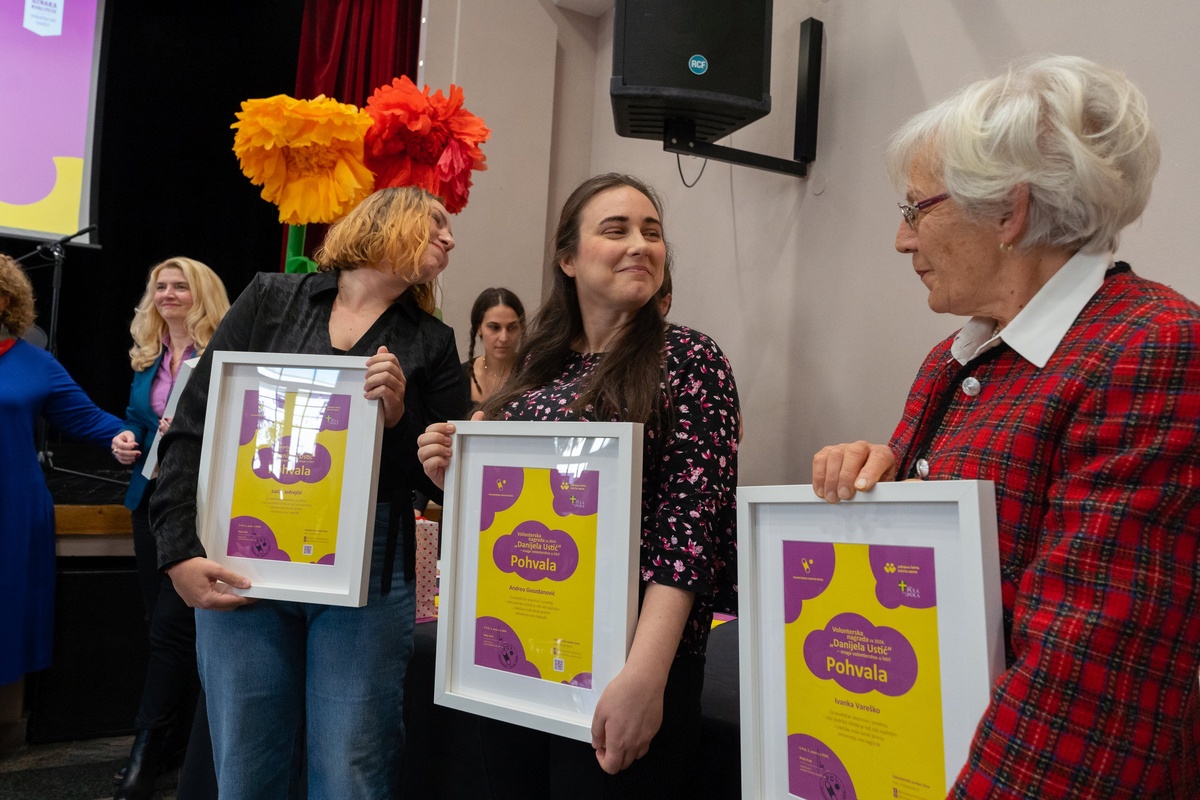 Volonterska nagrada Danijela Ustić 2025.