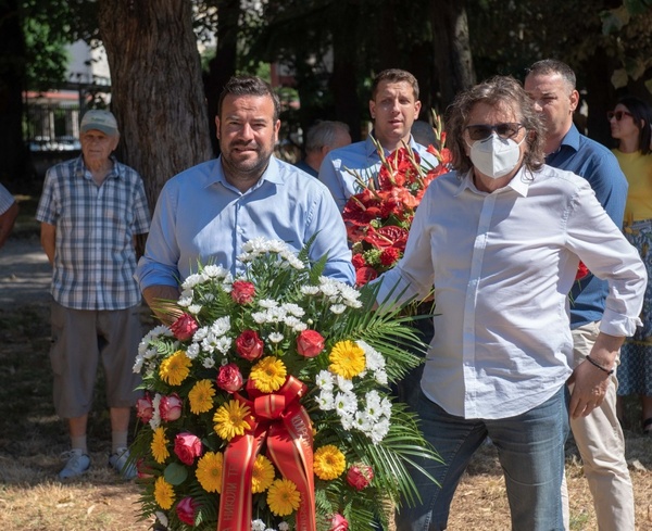 Gradonačelnik Filip Zoričić na polaganju vijenaca
