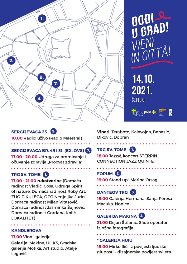 Dođi u grad - četvrtak, 14. listopada