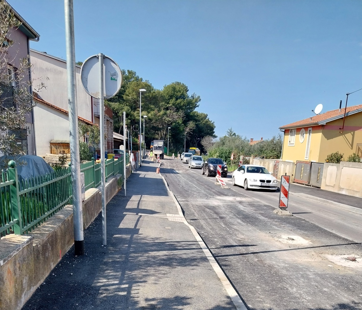 Šišanska cesta - radovi