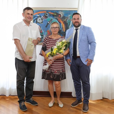 Komunalna palača - prijem
