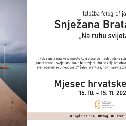 Izložba u Čitaonici Kluba umirovljenika Pula