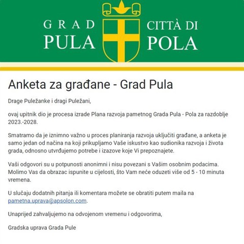 Anketa - Smart city