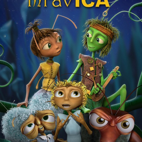 Plakat filma "Cvrčak i Mravica"