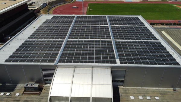 Solarna elektrana na Domu sportova Mate Parlov