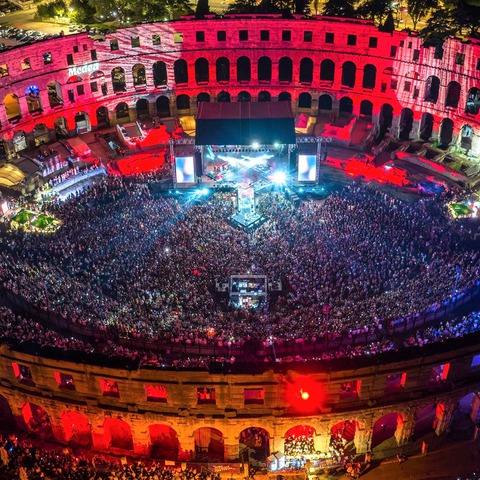 Dino Merlin Arena Pula, foto Adria Summer Festival 2023