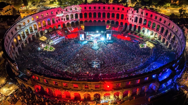 Dino Merlin Arena Pula, foto Adria Summer Festival 2023