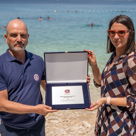 Uručenje plakete pročelnici Ademi