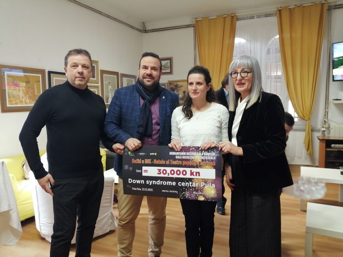 Donacija Down syndrom centru Pula