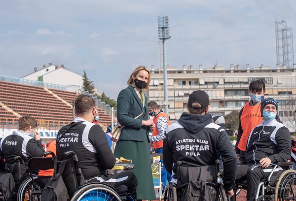 Zamjenica gradonačelnika Elena Puh Belci otvorila 24. Otvoreno pojedinačno paraatletsko Prvenstvo Hrvatske