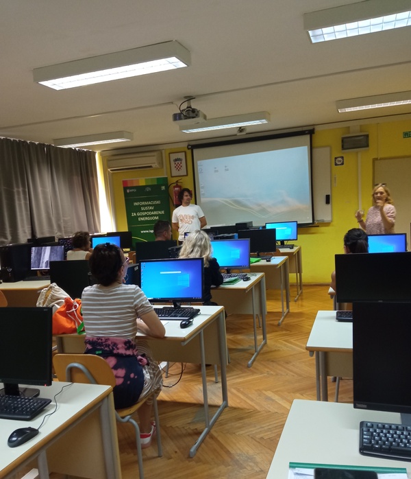 Edukacijska radionica o korištenju Informacijskog sustava za gospodarenje energijom