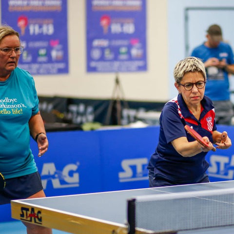 Elisabeth Ildal i Vlatka Dragia, osvajačice medalje na prvom Svjetskom prvenstvu za osobe s dijagnozom Parkinsona u New Yorku