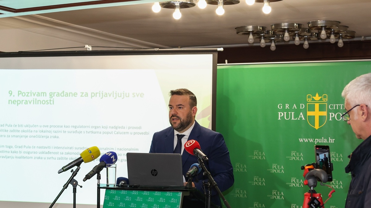 Gradonačelnik Filip Zoričić održao je 26. veljače, u prostorijama Gradske palače konferenciju za medije