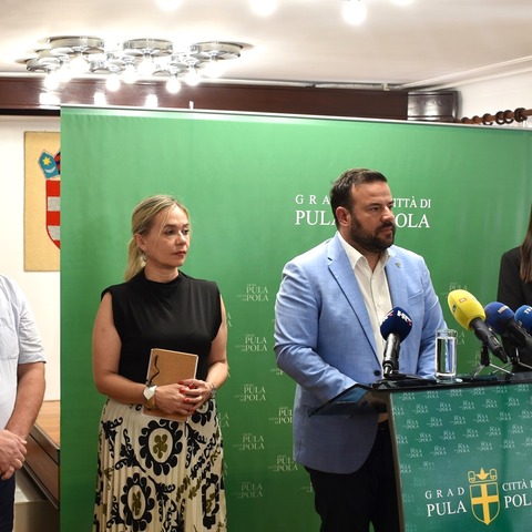 Konferencija za medije u Komunalnoj palači