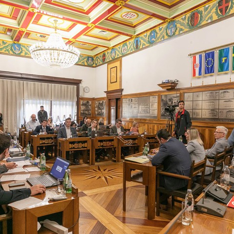 Komunalna palača - sjednica Gradskog vijeća
