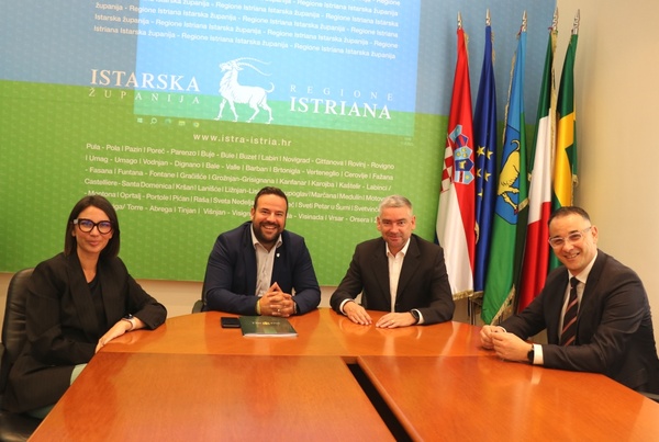 Radni sastanak s istarskim županom Borisom Miletićem