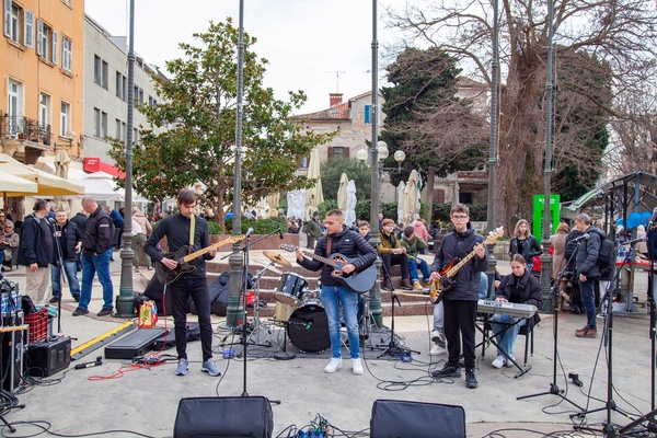 Promenadni koncert na Gradskoj tržnici