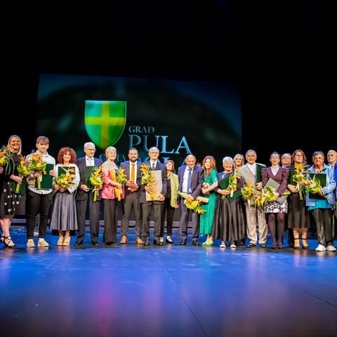 Svečana sjednica Gradskog vijeća - laureati