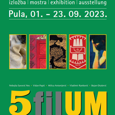 Otvorenje izložbe 5filUM u pulskom SKUC-u
