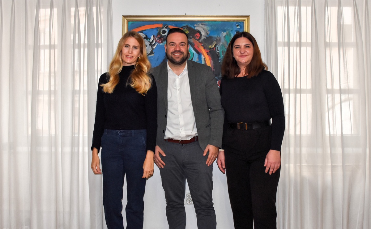 Organizatorice humanitarne akcije „Za noniće“ na prijemu kod gradonačelnika Filipa Zoričića