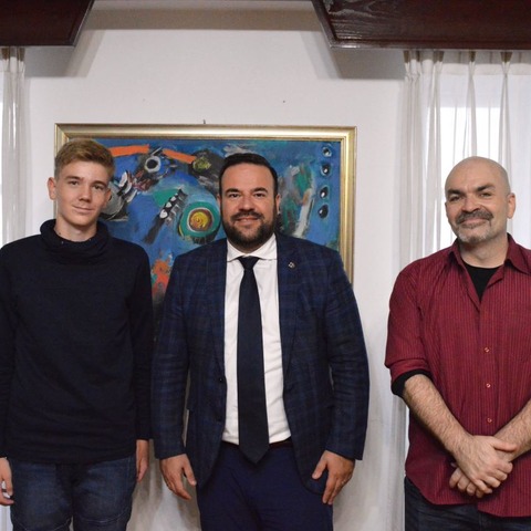 Prijem za mladog pulskog autora Andreasa Lanču