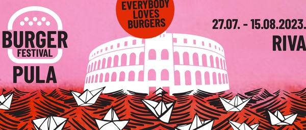 Ilustracija Burger festival Pula