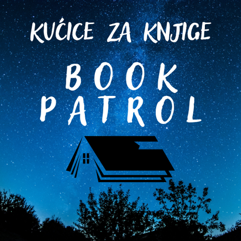 Ilustracija Kućice za knjige - Book partol