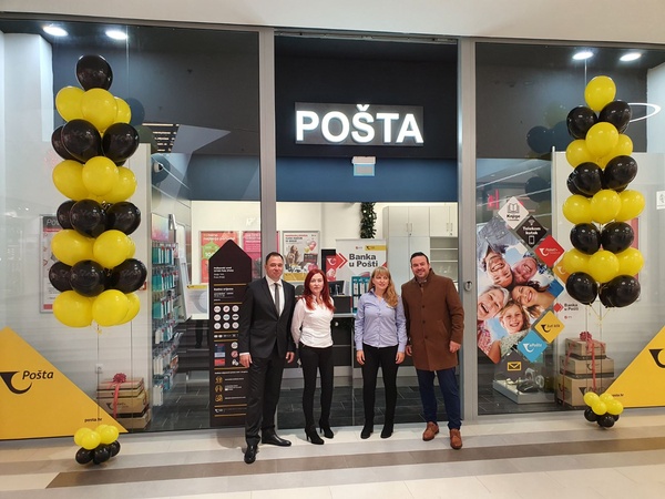 Pošta u Max City centru