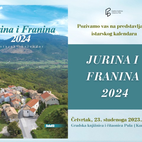 Predstavljanje godišnjaka "Jurina i Franina 2024"
