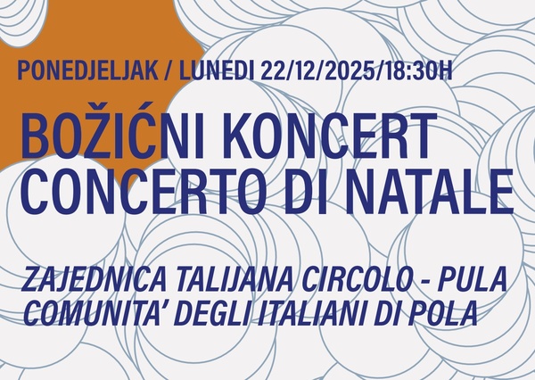 Božićni koncert HDGU-a u Circolu