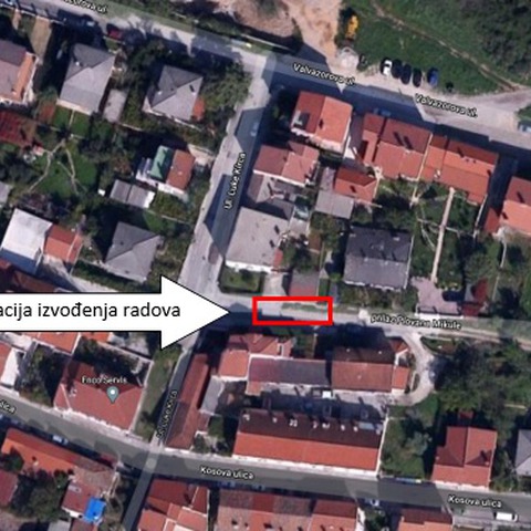 Lokacija izvođenja radova