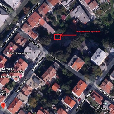 Lokacija spremnika
