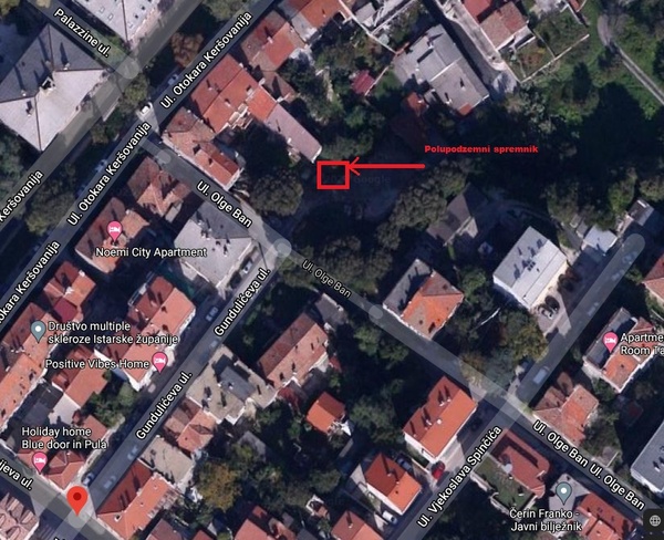 Lokacija spremnika