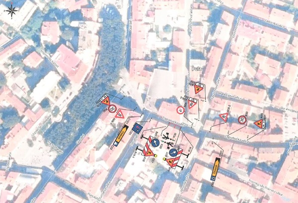Privremena regulacija prometa - Zagrebačka