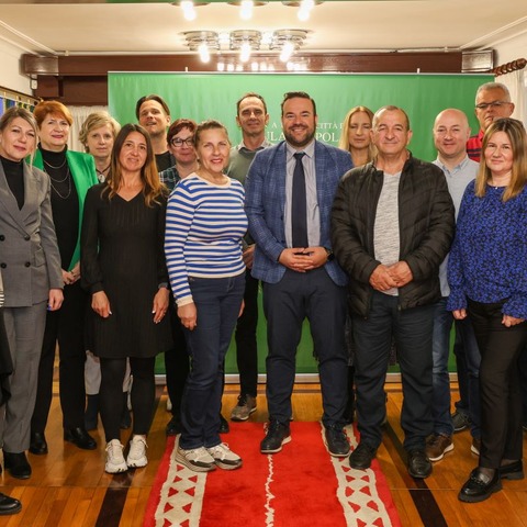 Gradski jubilarci na prijemu kod gradonačelnika Filipa Zoričića