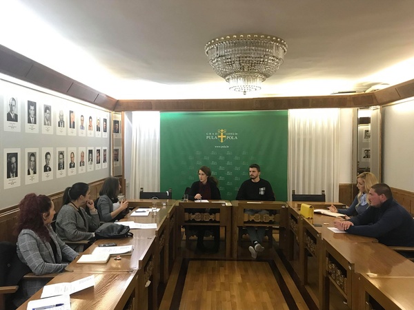 Članovi Savjeta mladih Grada Pule