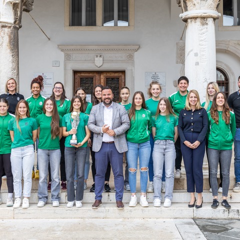 Prijem seniorke NK Istra