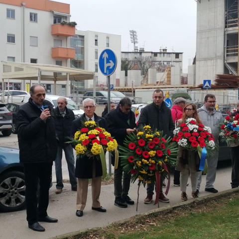 Polaganje vijenaca povodom obljetnice smrti Nikole Tesle