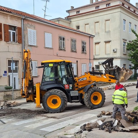 Radovi u Ulici Poljana Sv. Martina