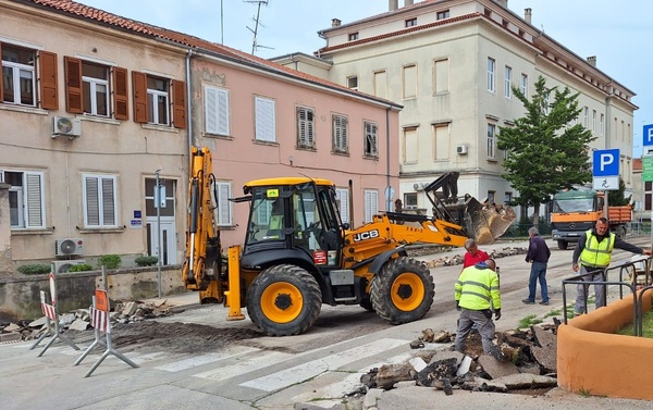 Radovi u Ulici Poljana Sv. Martina
