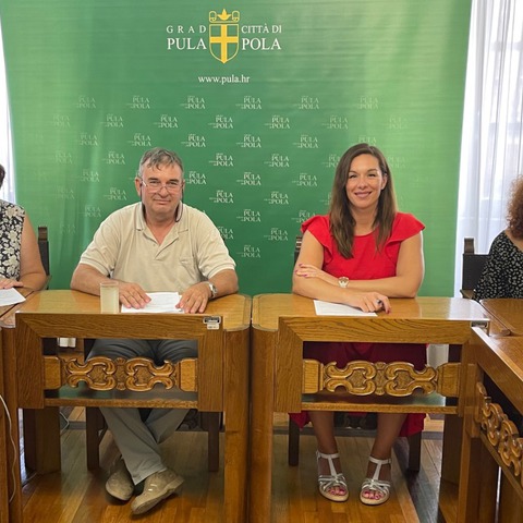 Komunalna palača - potpisivanje aneksa KU