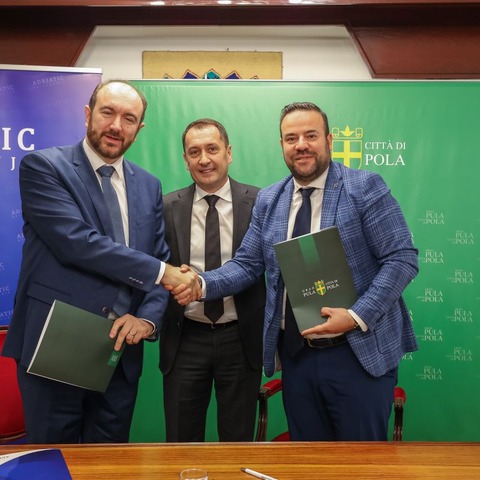 Grad Pula potpisao Sporazum o suradnji s Adriatic osiguranjem