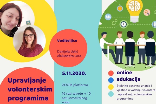 Edukacija o volontiranju za neprofitne organizacije