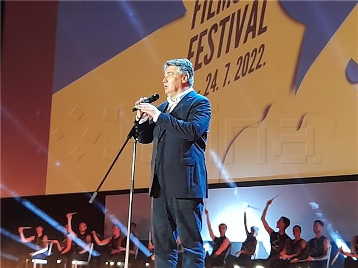Predsjednik RH Zoran Milanović na otvorenju 69. PFF