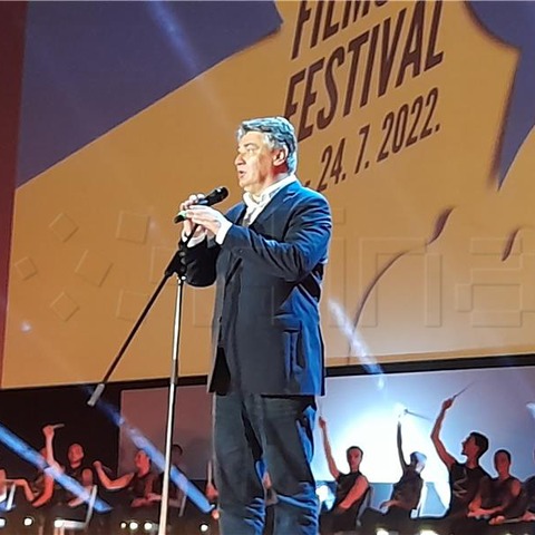Predsjednik RH Zoran Milanović na otvorenju 69. PFF
