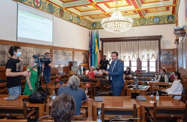 Komunalna palača - press gradonačelnika