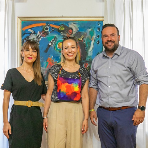 Prijem pulskih umjetnica Sare Pancun i Manuele Peressa