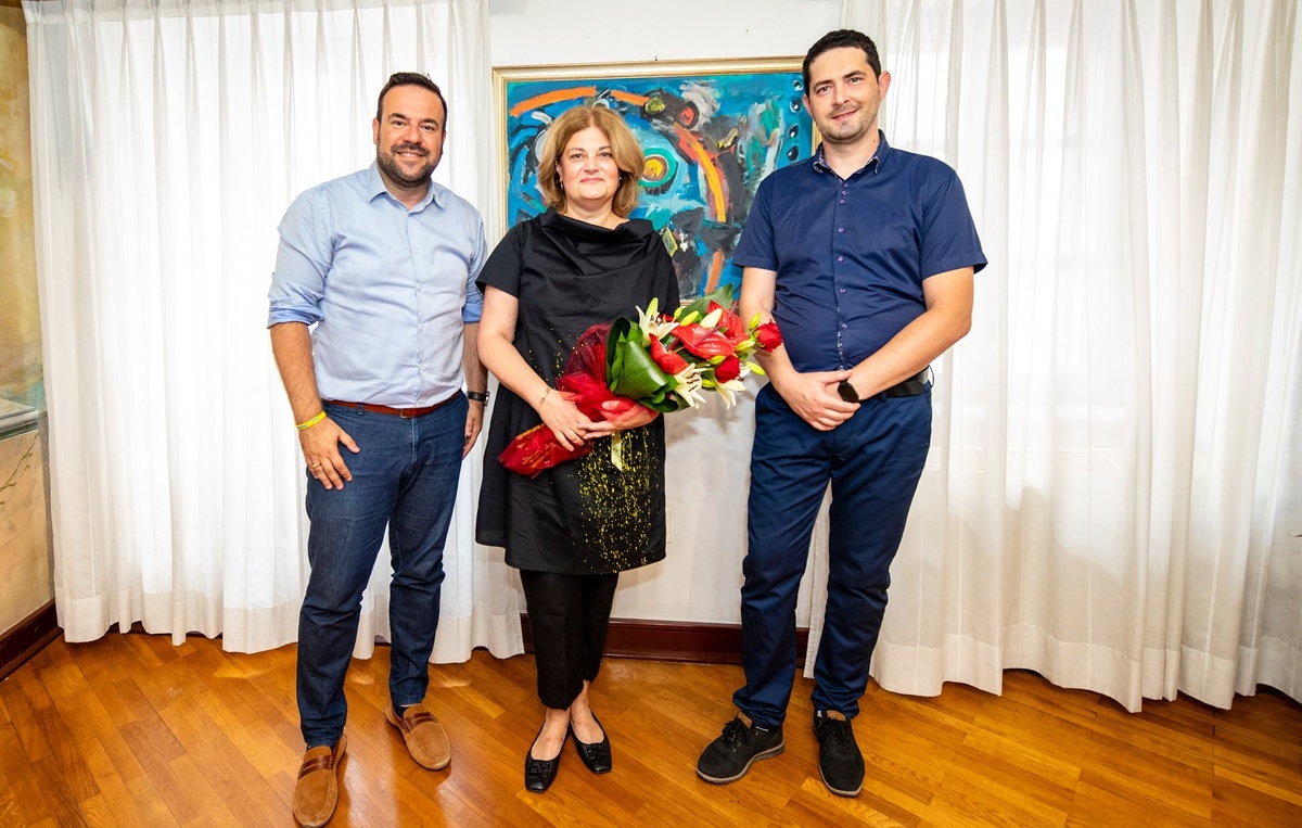 Prijem Laura Čuperjani i Marko Kršulja